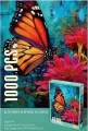 Puzzle 1000 motyl na kwiatach - tantis.pl