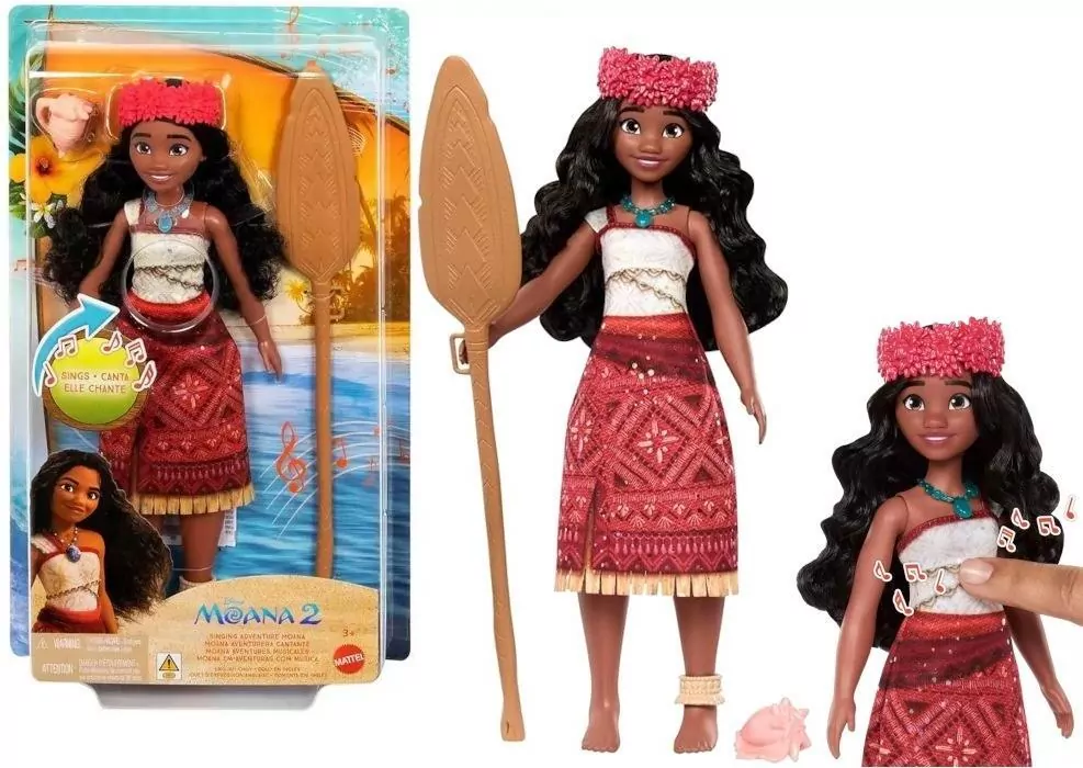 Lalka Disney Vaiana śpiewająca - tantis.pl