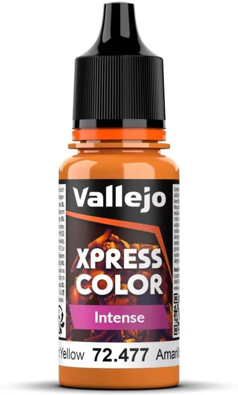 Vallejo: 72.477 - Xpress Color Intense - Dreadnought Yellow (18 ml) - tantis.pl