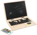 Drewniany laptop z tablicą magnetyczną - tantis.pl