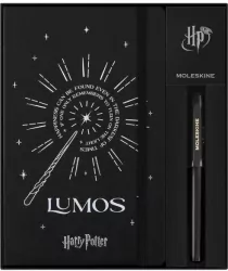 Notatnik L HP Lumos + pióro kulkowe, czarne