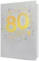 Karnet B6 Urodziny 80 - tantis.pl