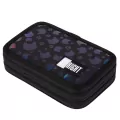 Piórnik 2-komorowy z wyposażeniem z kotkiem PC4 Black Cats - tantis.pl