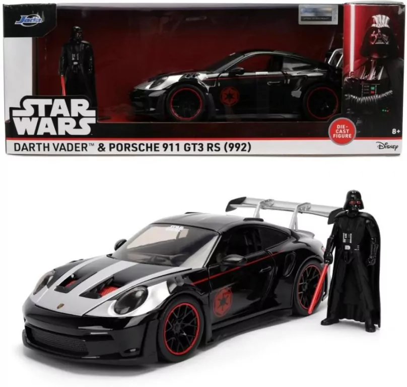 Jada Star Wars Porsche 911 GT3 1:24+fig - tantis.pl
