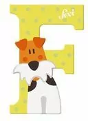 Litera F Zestaw zwierzęcy 12 sztuk