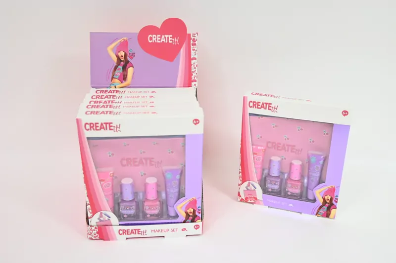 CREATE IT! zestaw róż-fiolet z kosmet.884532V1 /6 - tantis.pl