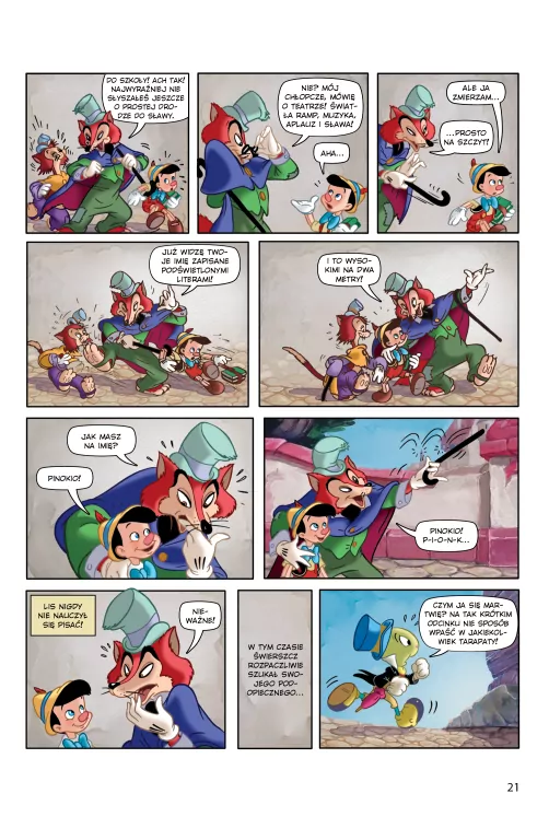 Pinokio. Klasyczne baśnie Disneya - tantis.pl