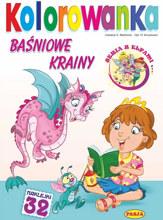 Baśniowe krainy. Kolorowanka - tantis.pl