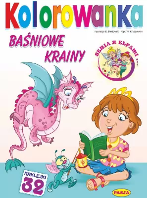 Baśniowe krainy. Kolorowanka
