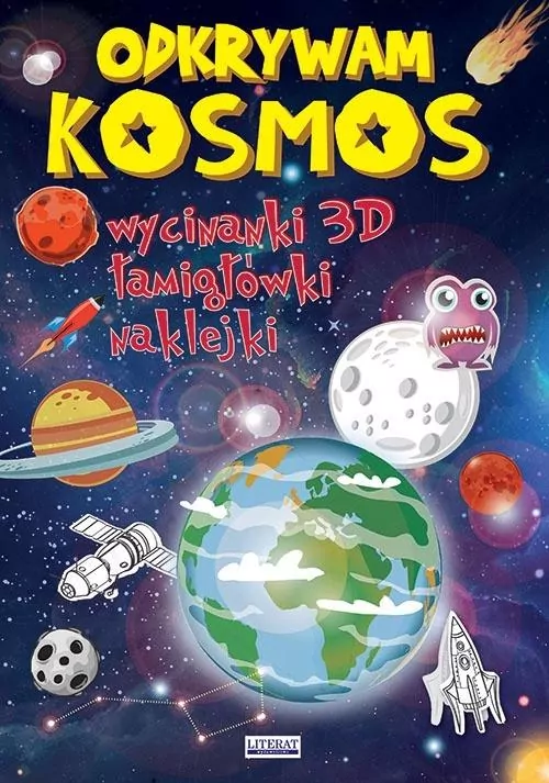 Odkrywam kosmos. Wycinanki 3D. Łamigłówki... - tantis.pl