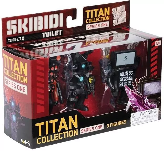 Skibidi Toilet. Titan Pack 3-pak - tantis.pl