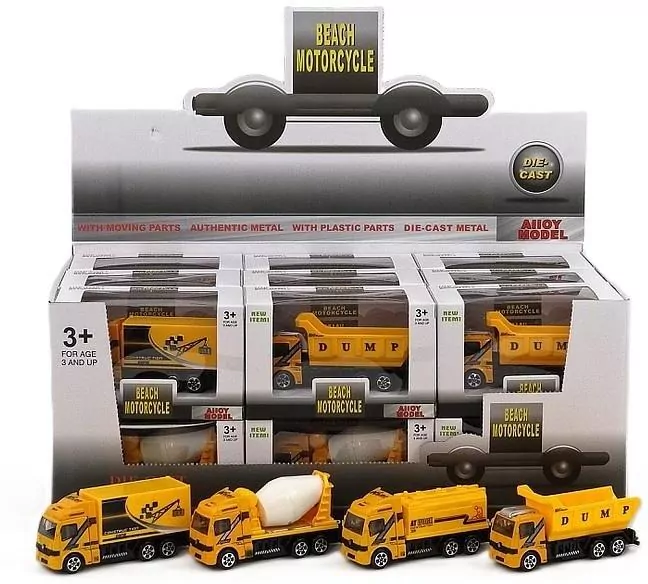 Ciężarówka metalowa MIX - tantis.pl