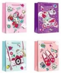 Torebka prezentowa 26x32x10cm. Mix - tantis.pl