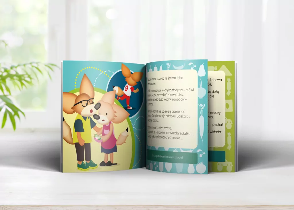 Jem zdrowo! Moje zdrowie. Przygody Fenka - tantis.pl