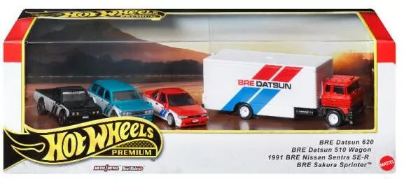Hot Wheels Premium Zestaw Real Riders HRT52 - tantis.pl