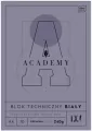 Blok techniczny A4 10 kartek 240g Academy Interdruk - tantis.pl