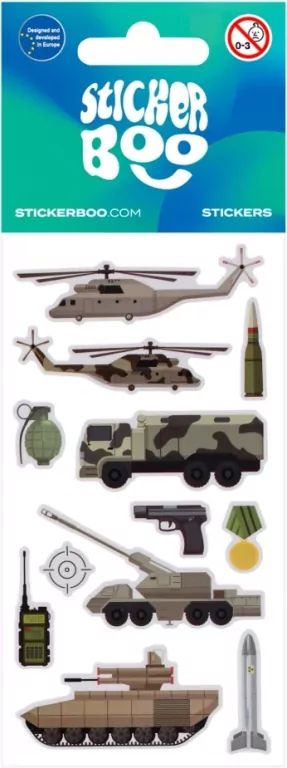 Naklejki Sticker BOO Militari mix - tantis.pl