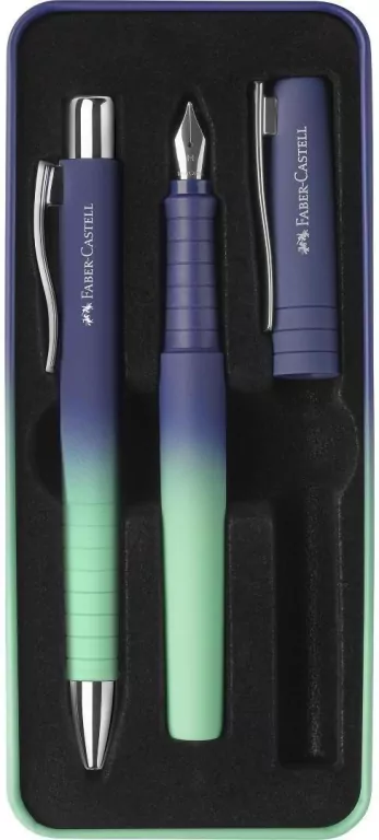 Pióro wieczne M + długopis Buzzing FABER CASTELL - tantis.pl
