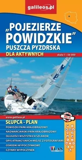 Mapa dla aktywnych. Pojezierze Powidzkie - tantis.pl