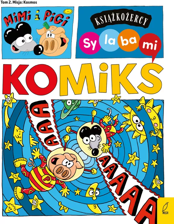 Mimi i Pigi. Misja kosmos. Książkożercy. Sylabami - tantis.pl