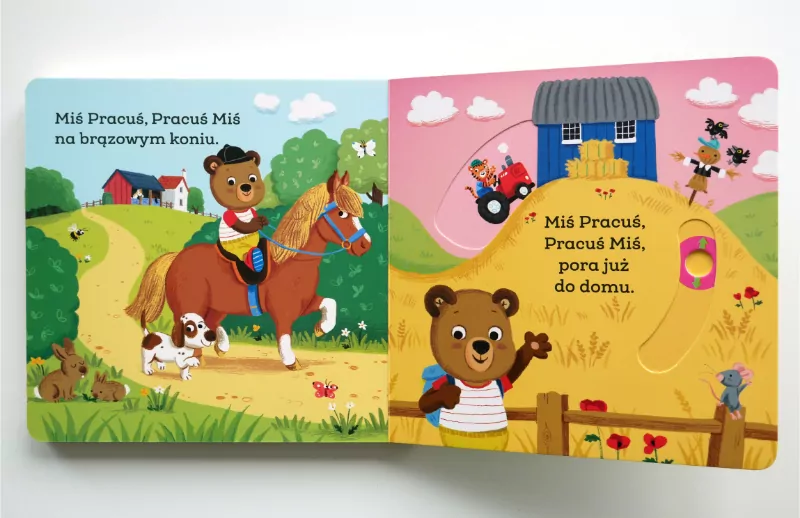 Miś Pracuś.  Na wsi - tantis.pl