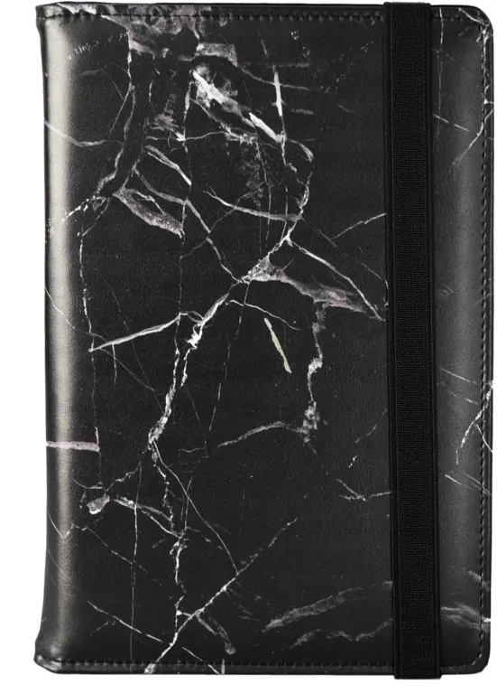 Planner A5 dzienny na gumkę Marble PLR-25PR - tantis.pl