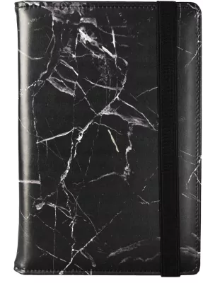 Planner A5 dzienny na gumkę Marble PLR-25PR