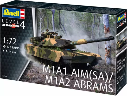 Revell. Czołg M1A1 AIM(SA)/ M1A2 Abrams