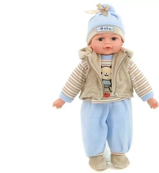Lalka bobas z polskim dźwiękiem 35cm w worku 417700 - tantis.pl