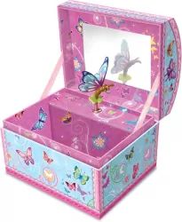 Szkatułka z pozytywką. Motylki