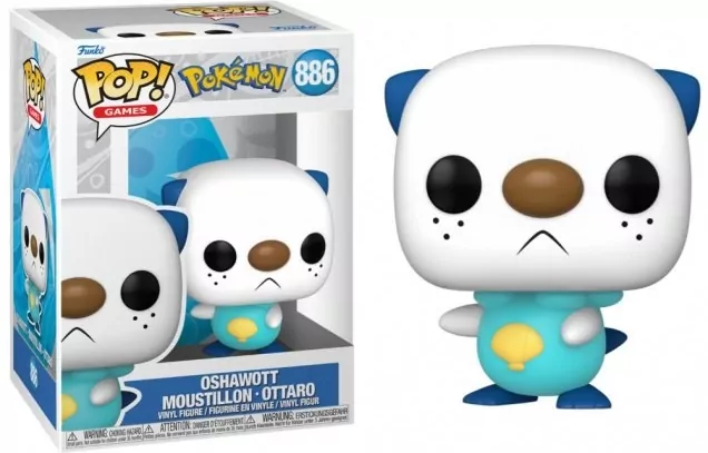 Oshawott. Pokemon. Funko POP - tantis.pl