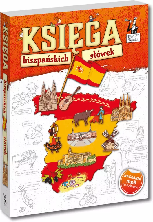 Księga hiszpańskich słówek. Kapitan Nauka - tantis.pl