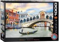 Puzzle 1000 Most Rialto w Wenecji 6000-0766 - tantis.pl