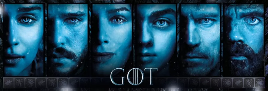 Puzzle 1000 Panorama Game of Thrones - tantis.pl