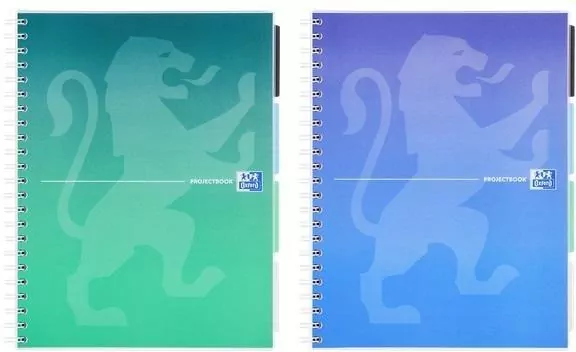 Kołozeszyt A4/80K kratka Projectbook. 5 sztuk - tantis.pl
