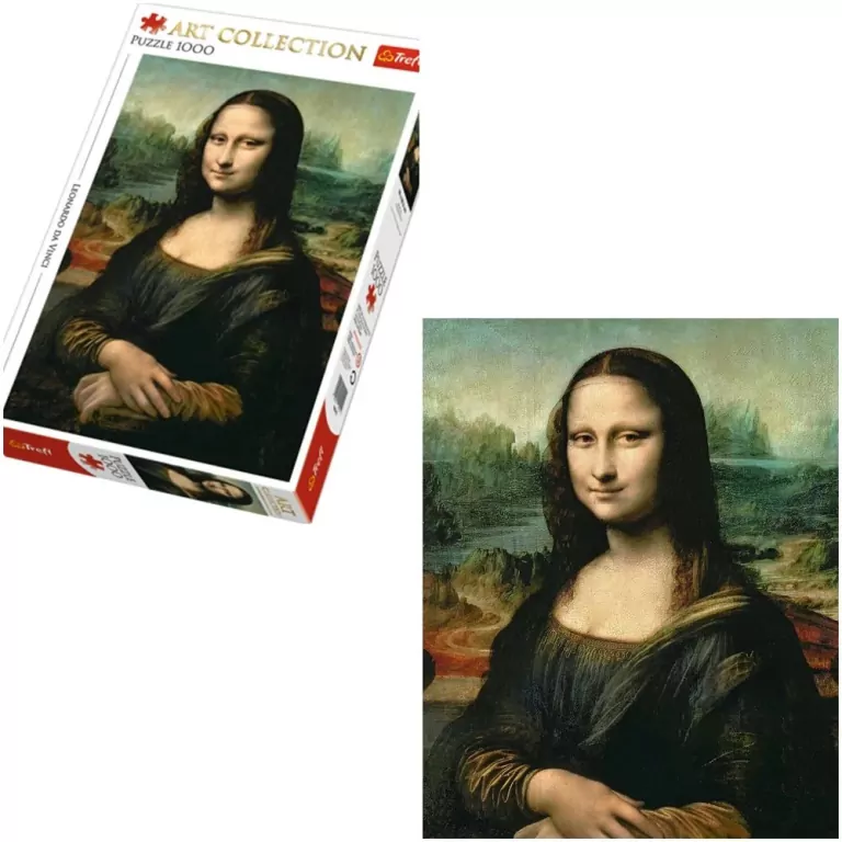 Mona Lisa. Art Collection. Puzzle 1000 - tantis.pl