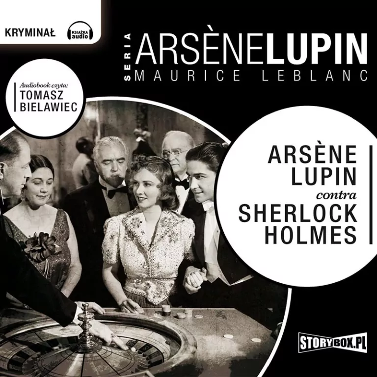 Arsene Lupin contra Sherlock Holmes audiobook - tantis.pl