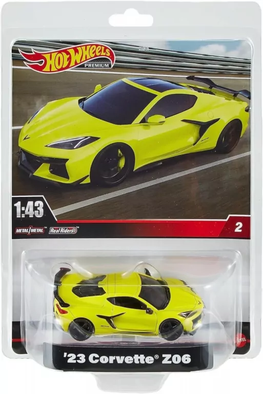 Hot Wheels Premium '23 Corvette Z06 1:43 - tantis.pl