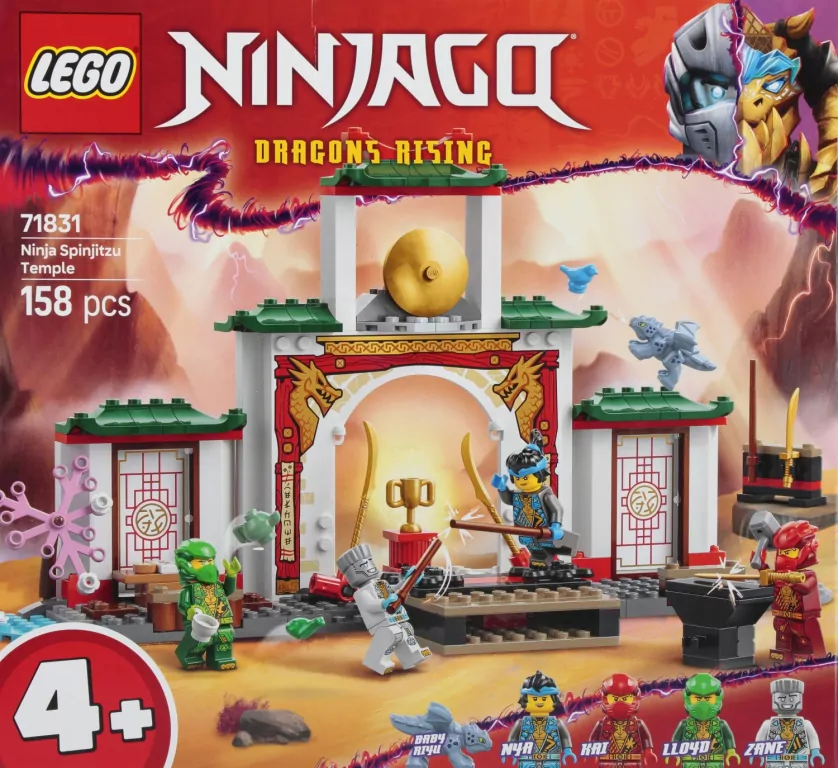 LEGO® Świątynia Spinjitzu ninja 71831 - tantis.pl