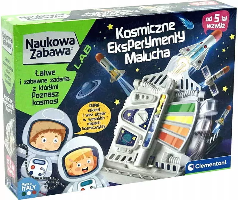Kosmiczne eksperymenty malucha. Naukowa zabawa - tantis.pl