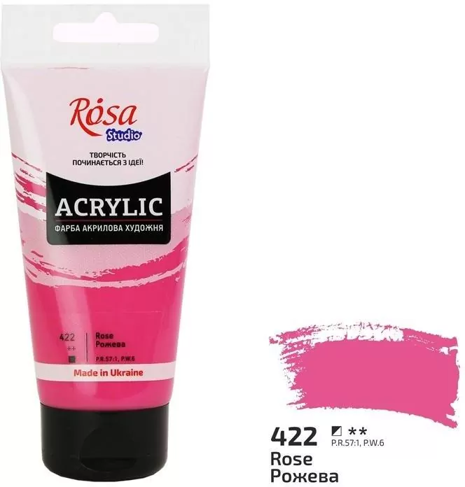 Farba akrylowa pink 422 75ml - tantis.pl