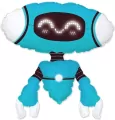 Balon foliowy Robot Blue 60cm - tantis.pl