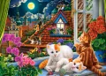 Puzzle 180 Kittens on the Roof CASTOR - tantis.pl