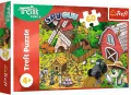 Puzzle 60 Wesoły dzień Treflików TREFL - tantis.pl