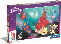 Puzzle 24 Maxi. Super Kolor Disney Little Memaid