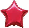 Balon foliowy 48cm Gwiazda czerwona - tantis.pl