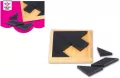 Tangram z naturalnego drewna w pudełku - tantis.pl