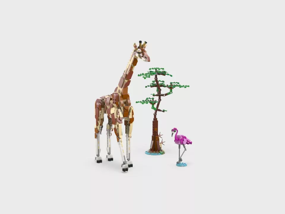 LEGO® Creator. Dzikie zwierzęta z safari 31150 - tantis.pl