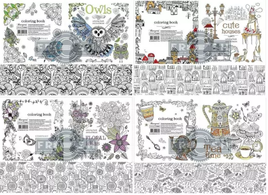 Kolorowanka antystresowa 200/200/12K FRESH