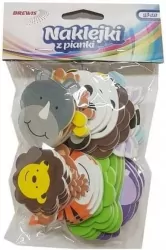Naklejki z pianki. ZOO